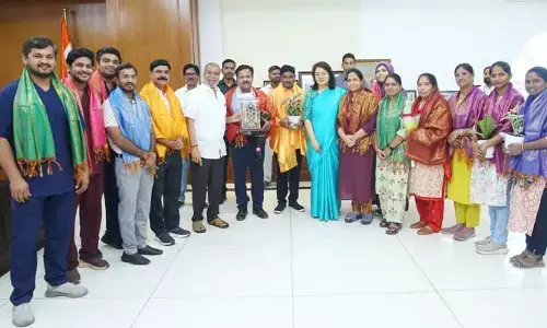 ప్రభుత్వ దవాఖానాలో ప్రపంచ స్థాయి అద్భుతం.. ఉస్మానియా వైద్యులకు మంత్రి దామోదర్ సన్మానం
