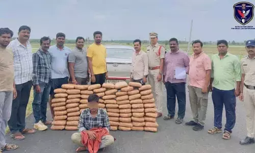 ఒడిశా నుంచి ఖమ్మం నగరానికి గంజాయి