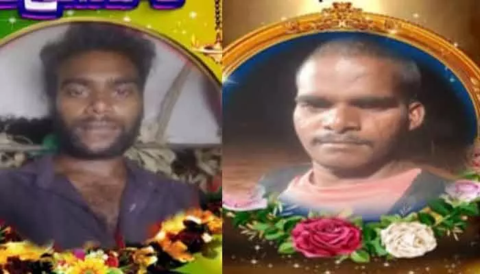 బస్సు బీభత్సం... యువకులు దుర్మరణం బస్సు బీభత్సం... యువకులు దుర్మరణం
