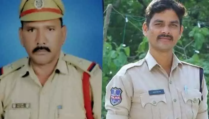 ఆత్మహత్యాయత్నాన్ని అడ్డుకొని మహిళ ప్రాణాలను కాపాడిన ఏఎస్ఐ-కానిస్టేబుల్కు నగదు రివార్డు ప్రకటింపు ఆత్మహత్యాయత్నాన్ని అడ్డుకొని మహిళ ప్రాణాలను కాపాడిన ఏఎస్ఐ-కానిస్టేబుల్కు నగదు రివార్డు ప్రకటింపు