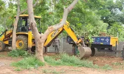 సాయి శ్రీ వెంచర్లో హైడ్రా కూల్చివేతలు సాయి శ్రీ వెంచర్లో హైడ్రా కూల్చివేతలు