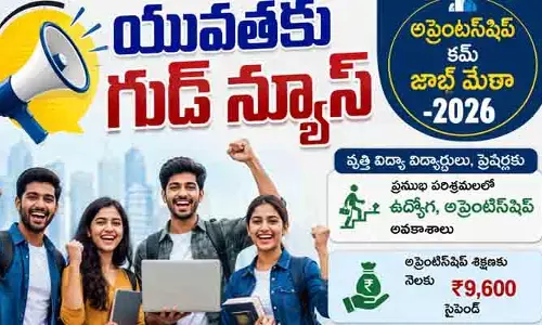 నిరుద్యోగ యువతకు బంపర్ ఆఫర్.. 5 జిల్లాల్లో జాబ్ మేళా