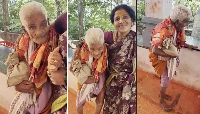 భక్తికి వయసు అడ్డుకాదు.. 116 ఏళ్ల వయసులో తిరుమల మెట్లెక్కిన బామ్మ! భక్తికి వయసు అడ్డుకాదు.. 116 ఏళ్ల వయసులో తిరుమల మెట్లెక్కిన బామ్మ!