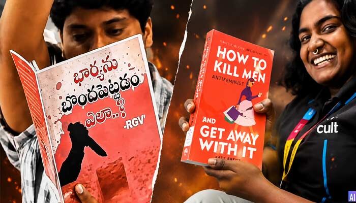 ‘మగవాళ్లను చంపేయడం ఎలా?’Vs ‘భార్యను బొందపెట్టడం ఎలా?’.. సోషల్ మీడియాలో వింత వార్