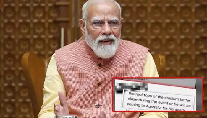 అడుగు పెడితే చంపేస్తాం : ప్రధాని మోడీకి బెదిరింపులు అడుగు పెడితే చంపేస్తాం : ప్రధాని మోడీకి బెదిరింపులు