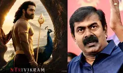 NTR-త్రివిక్రమ్ సినిమాపై చెలరేగిన వివాదం.. NTK పార్టీ అధినేత సంచలన వ్యాఖ్యలు NTR-త్రివిక్రమ్ సినిమాపై చెలరేగిన వివాదం.. NTK పార్టీ అధినేత సంచలన వ్యాఖ్యలు