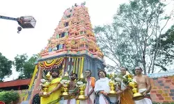 ఆలయాలు ధర్మానికి నిలయాలు : దత్తగిరి పీఠాధిపతులు