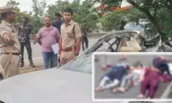 జాతీయ రహదారిపై ఘోర ప్రమాదం జాతీయ రహదారిపై ఘోర ప్రమాదం