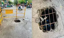 ప్రమాదకరంగా మ్యాన్‌హోల్