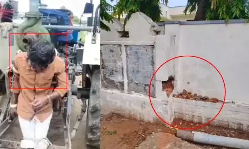 VIRAL: మద్యం మత్తులో వింత దొంగతనం: పంచాయతీ ట్రాక్టర్‌ను ఎత్తుకెళ్లేందుకు యత్నం