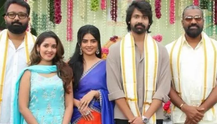 పూజ కార్యక్రమాలతో మొదలైన నార్ని నితిన్ కొత్త సినిమా పూజ కార్యక్రమాలతో మొదలైన నార్ని నితిన్ కొత్త సినిమా