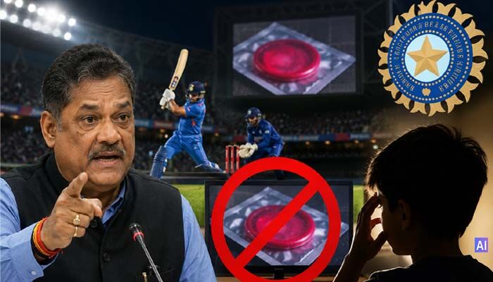 క్రికెట్ మ్యాచ్ మధ్యలో కండోమ్ యాడ్..  బీసీసీఐ సమాధానం చెప్పాలంటూ ఎంపీ ఫైర్