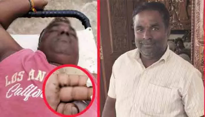 మోటార్ మరమ్మతులకు వెళ్లి విద్యుత్ షాక్తో మెకానిక్ మృతి మోటార్ మరమ్మతులకు వెళ్లి విద్యుత్ షాక్తో మెకానిక్ మృతి