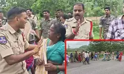 సుర్ధాపూర్లో పోడు ఉద్రిక్తత..