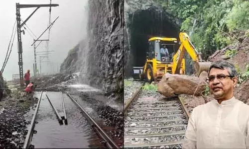 ముంబై-పుణే ఘాట్ సెక్షన్‌లో విరిగిపడిన కొండచరియలు.. రంగంలోకి రైల్వే మంత్రి అశ్విని వైష్ణవ్