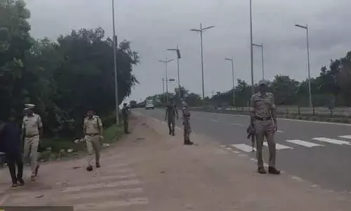 ప్రమాద స్థలాన్ని పరిశీలించిన జిల్లా ఎస్పీ పరితోష్ పంకజ్