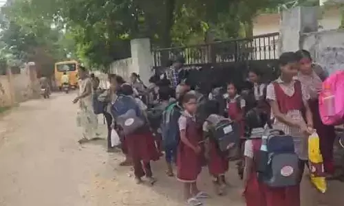 చౌటుప్పల్ ప్రభుత్వ పాఠశాల నిర్లక్ష్యం బట్టబయలు