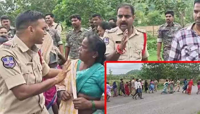 సుర్ధాపూర్లో పోడు ఉద్రిక్తత.. సుర్ధాపూర్లో పోడు ఉద్రిక్తత..