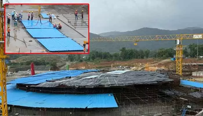 కైగా అణు విద్యుత్ ప్రాజెక్టులో ‘మేఘా’ సరికొత్త రికార్డు! కైగా అణు విద్యుత్ ప్రాజెక్టులో ‘మేఘా’ సరికొత్త రికార్డు!