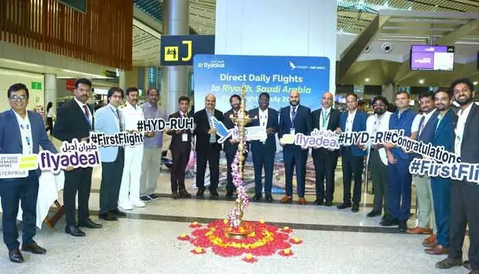 హైదరాబాద్-రియాద్ మధ్య రోజువారీ విమాన సర్వీసులు హైదరాబాద్-రియాద్ మధ్య రోజువారీ విమాన సర్వీసులు