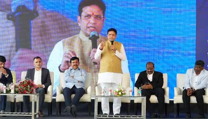 లైఫ్ సైన్సెస్ ఆవిష్కరణల కేంద్రంగా తెలంగాణ: మంత్రి దుద్దిళ్ల శ్రీధర్బాబు లైఫ్ సైన్సెస్ ఆవిష్కరణల కేంద్రంగా తెలంగాణ: మంత్రి దుద్దిళ్ల శ్రీధర్బాబు