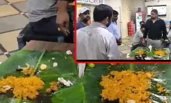మటన్ పులావ్లో ఈగలు... మటన్ పులావ్లో ఈగలు...