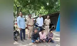 దోపిడీ కేసులో ముగ్గురు నిందితుల అరెస్ట్
