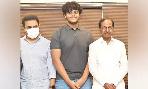 హిమాన్షుకు గాయంపై కేటీఆర్ ఎమోషనల్ ట్వీట్.. ఆసుపత్రికి చేరుకున్న కేసీఆర్