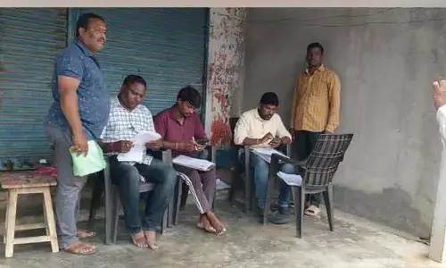 రెబ్బెన మండలంలో 49 శాతం పూర్తైన ఎస్‌ఐఆర్ సర్వే