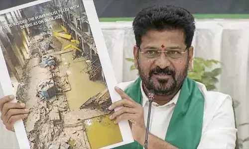 నిధులు కొల్లగొట్టేందుకే కేసీఆర్ పక్కా ప్లాన్.. కాళేశ్వరం ప్రజెంటేషన్‌లో CM రేవంత్ నిప్పులు