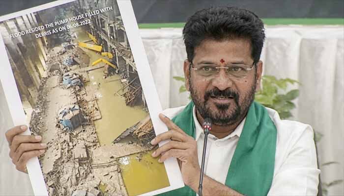 నిధులు కొల్లగొట్టేందుకే కేసీఆర్ పక్కా ప్లాన్.. కాళేశ్వరం ప్రజెంటేషన్‌లో CM రేవంత్ నిప్పులు