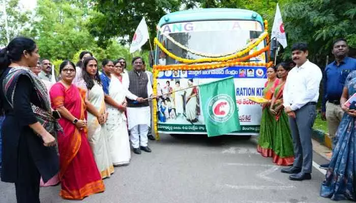వలస కార్మికుల పిల్లలకూ అంగన్వాడీ సేవలు వలస కార్మికుల పిల్లలకూ అంగన్వాడీ సేవలు