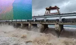 పరవళ్లు తొక్కుతున్న గోదావరి.. ధవళేశ్వరం వద్ద నిండుకుండను తలపిస్తోన్న నది పరవళ్లు తొక్కుతున్న గోదావరి.. ధవళేశ్వరం వద్ద నిండుకుండను తలపిస్తోన్న నది
