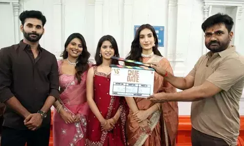 ‘డ్యూ డేట్’కు క్లాప్ కొట్టిన డైరెక్టర్ మారుతి.. కమర్షియల్‌ కోర్ట్ రూమ్‌ డ్రామాగా..