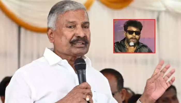 ఆ వ్యక్తితో మాకు సంబంధం లేదు: పెద్దిరెడ్డి ఆ వ్యక్తితో మాకు సంబంధం లేదు: పెద్దిరెడ్డి