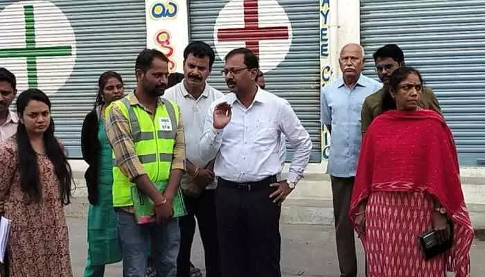 బోడుప్పల్ సర్కిల్ శానిటేషన్ నిర్వహణపై అసంతృప్తి బోడుప్పల్ సర్కిల్ శానిటేషన్ నిర్వహణపై అసంతృప్తి