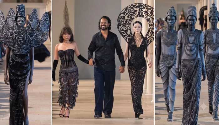 పారిస్ ఫ్యాషన్ షో.. దేవతలు దిగి వచ్చిన వేళ!