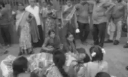 ఐటీసీ కాంట్రాక్టు కార్మికుడు మృతి.. మృతదేహంతో కుటుంబసభ్యుల కన్నీటి పోరాటం