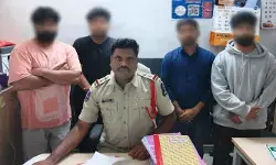 విధుల్లో ఉన్న పోలీసులపై దాడి.. నలుగురిపై కేసు నమోదు