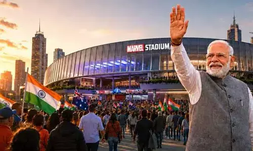 మెల్‌బోర్న్ మార్వెల్ స్టేడియంలో ప్రవాస భారతీయుల ‘బ్లాక్‌బస్టర్’ సభ