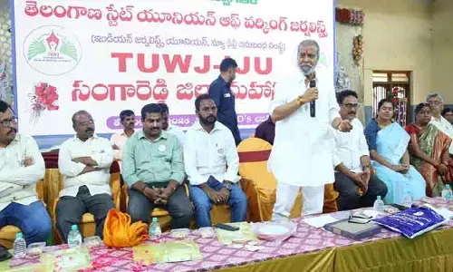 జర్నలిస్టుల సంక్షేమానికి ప్రభుత్వం కట్టుబడి ఉంది