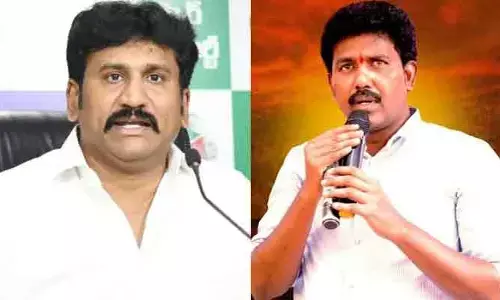 నీ అన్నను జైలుకు పంపుతా.. ఖబర్దార్ తోపుదుర్తి: ఎమ్మెస్ రాజు వార్నింగ్