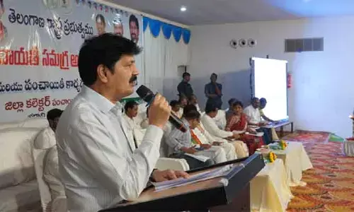గ్రామపంచాయతీల సమగ్ర అభివృద్ధికి ప్రణాళికాబద్ధంగా పని చేయాలి