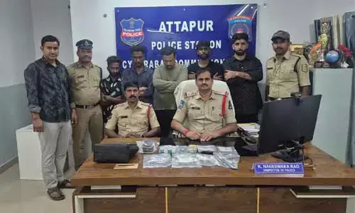 మాదకద్రవ్యాలను వినియోగిస్తున్న ఐదుగురు అరెస్ట్