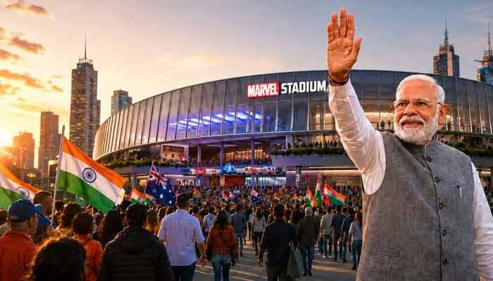 మెల్‌బోర్న్ మార్వెల్ స్టేడియంలో ప్రవాస భారతీయుల ‘బ్లాక్‌బస్టర్’ సభ