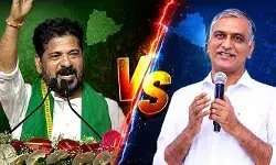 హరీశ్ రావు బీజేపీతో టచ్లో లేనని రాముడిపై ఒట్టేసి చెప్పు: రేవంత్ రెడ్డి హరీశ్ రావు బీజేపీతో టచ్లో లేనని రాముడిపై ఒట్టేసి చెప్పు: రేవంత్ రెడ్డి