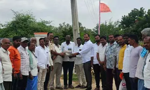 అయ్యవారిపల్లిలో సీసీ కెమెరాల ఏర్పాటు