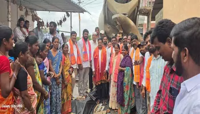 గ్రామాల సమగ్రాభివృద్ధే ప్రభుత్వ లక్ష్యం గ్రామాల సమగ్రాభివృద్ధే ప్రభుత్వ లక్ష్యం