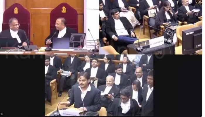 న్యాయమూర్తికే పిటిషనర్ ఆర్డర్.. సుప్రీంకోర్టు‌లో హైడ్రామా