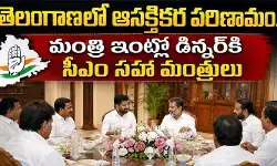 తెలంగాణలో ఆసక్తికర పరిణామం.. మంత్రి ఇంట్లో డిన్నర్కి సీఎం సహా మంత్రులు తెలంగాణలో ఆసక్తికర పరిణామం.. మంత్రి ఇంట్లో డిన్నర్కి సీఎం సహా మంత్రులు